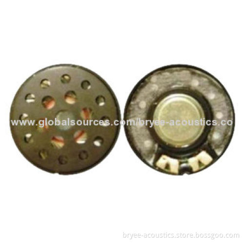 Earphones Speaker, Measures D34.0 x H7.3 (mm), Full Range for Headphones Sets
